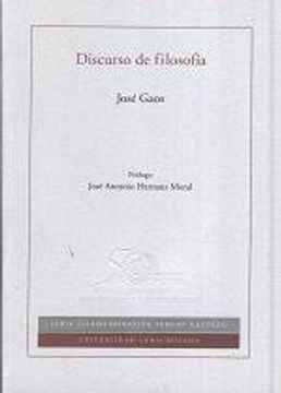 portada Discurso de Filosofía (in Spanish)