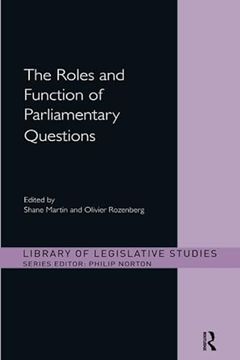 portada The Roles and Function of Parliamentary Questions (en Inglés)