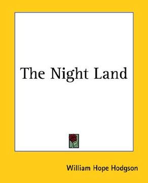 portada the night land (in English)