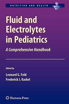 portada Fluid and Electrolytes in Pediatrics: A Comprehensive Handbook (Nutrition and Health) (en Inglés)