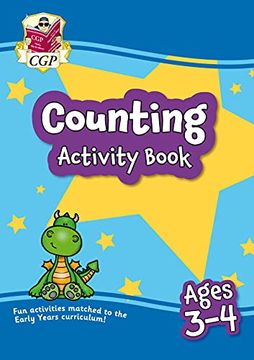 portada New Counting Activity Book for Ages 3-4 (Preschool): Perfect for Learning at Home (Cgp Home Learning) 