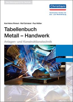 portada Tabellenbuch Metall - Handwerk: Anlagen- und Konstruktionstechnik
