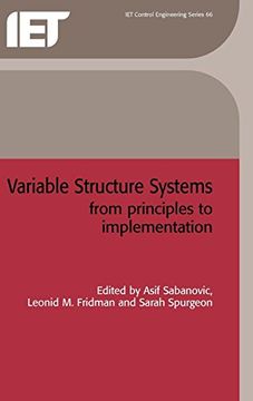 portada Variable Structure Systems: From Principles to Implementation (Control, Robotics and Sensors) (in English)