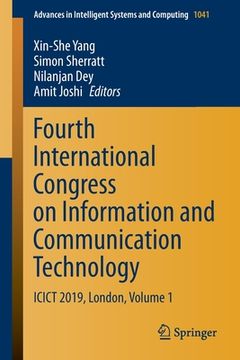 portada Fourth International Congress on Information and Communication Technology: Icict 2019, London, Volume 1 (en Inglés)