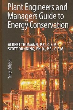 portada Plant Engineers and Managers Guide to Energy Conservation (in English)