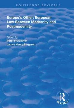 portada Europe's Other: European law Between Modernity and Post Modernity (Routledge Revivals) (en Inglés)