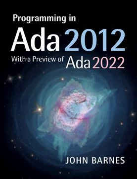 portada Programming in ada 2012 With a Preview of ada 2022: With a View Towards ada 2022 