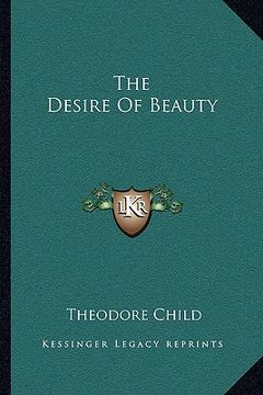 portada the desire of beauty (en Inglés)