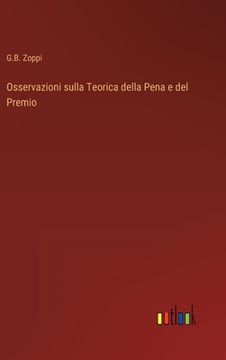 portada Osservazioni sulla Teorica della Pena e del Premio (en Italiano)