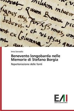 portada Benevento longobarda nelle Memorie di Stefano Borgia