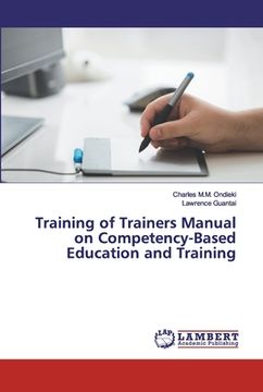 portada Training of Trainers Manual on Competency-Based Education and Training