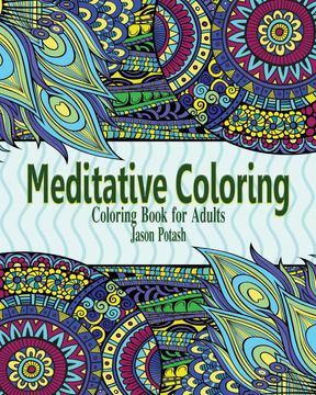 portada Meditative Coloring Books for Adults (en Inglés)