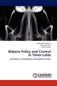 portada malaria policy and control in timor-leste (en Inglés)