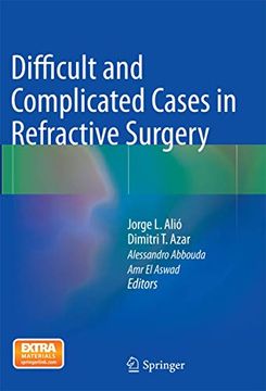 portada Difficult and Complicated Cases in Refractive Surgery (en Inglés)