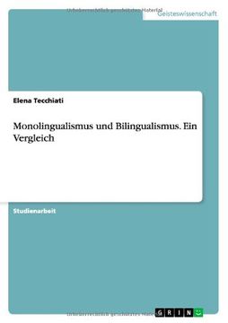 portada Monolingualismus und Bilingualismus. Ein Vergleich (German Edition)