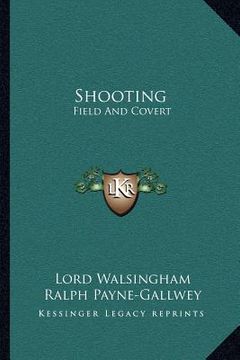 portada shooting: field and covert (en Inglés)