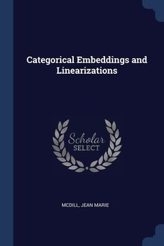 portada Categorical Embeddings and Linearizations (en Inglés)