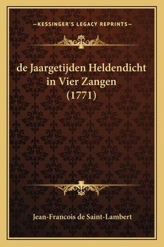 portada de Jaargetijden Heldendicht in Vier Zangen (1771) (in French)