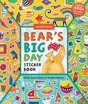 portada Bear'S big day Sticker Book (Barefoot Sticker Book) (en Inglés)
