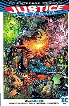 portada Justice League Volumen 3: Eternos (in Spanish)