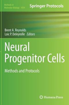 portada Neural Progenitor Cells: Methods and Protocols