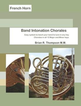 portada French Horn, Band Intonation Chorales (in English)