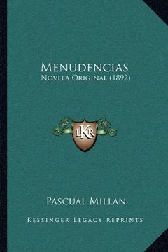 portada Menudencias: Novela Original (1892)