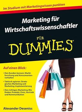 portada Marketing für Wirtschaftswissenschaftler für Dummies (en Alemán)