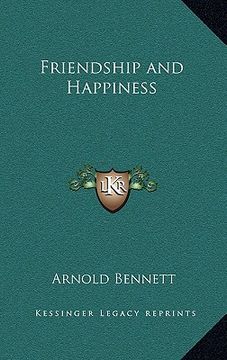 portada friendship and happiness (en Inglés)
