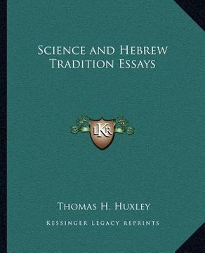 portada science and hebrew tradition essays (en Inglés)