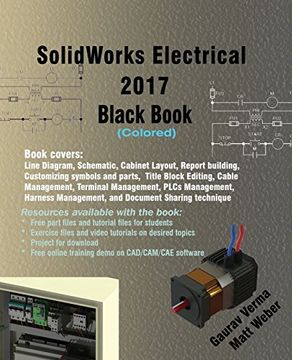 portada SolidWorks Electrical 2017 Black Book (Colored)