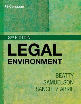 portada Legal Environment (Mindtap Course List) (in English)