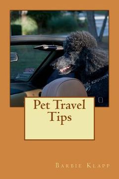 portada Pet Travel Tips (en Inglés)