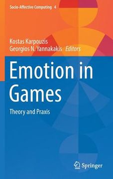 portada Emotion in Games: Theory and PRAXIS