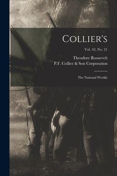 portada Collier's: the National Weekly; Vol. 42, no. 21 (en Inglés)