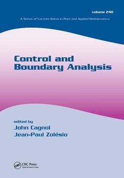 portada Control and Boundary Analysis (en Inglés)