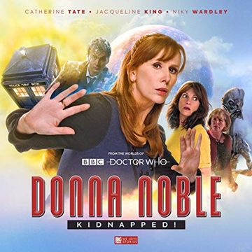 portada Doctor who Donna Noble Kidnapped Audio cd 
