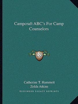 portada campcraft abc's for camp counselors (en Inglés)