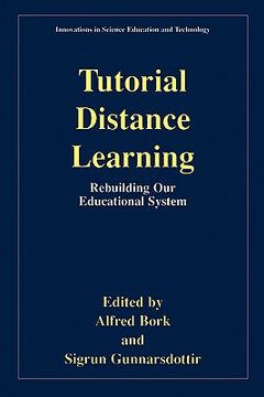 portada tutorial distance learning: rebuilding our educational system (en Inglés)