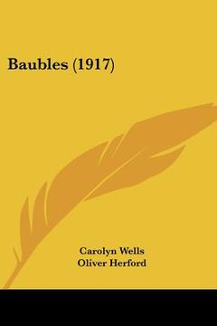 portada baubles (1917) (en Inglés)