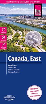 portada Reise Know-How Landkarte Kanada ost (1: 1: 900. 000): World Mapping Project (en Alemán)