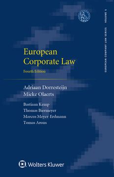 portada European Corporate Law 