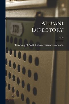 portada Alumni Directory; 1918 (en Inglés)