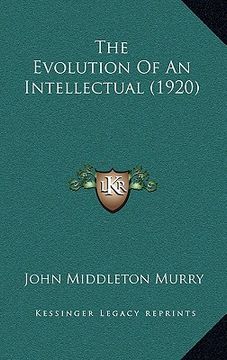 portada the evolution of an intellectual (1920)