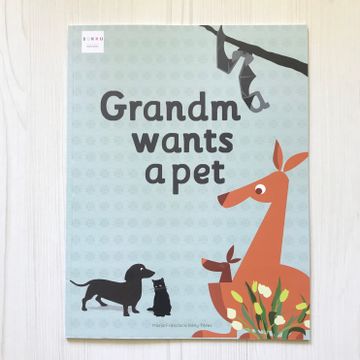 portada Grandma wants a pet (en Inglés)