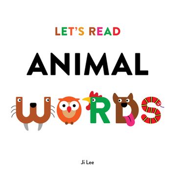 portada Let's Read Animal Words (in English)
