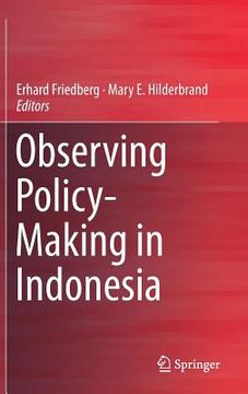 portada Observing Policy-Making in Indonesia (in English)
