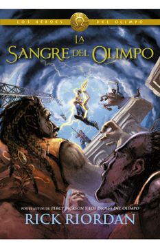 portada HEROES DEL OLIMPO 5 - SANGRE DEL OLIMPO (in Spanish)