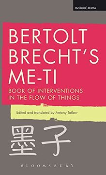 portada Bertolt Brecht'S Me-Ti: Book of Interventions in the Flow of Things 