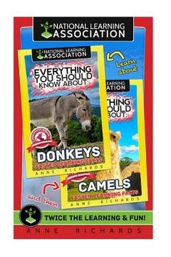 portada Everything You Should Know About: Camels and Donkeys (en Inglés)